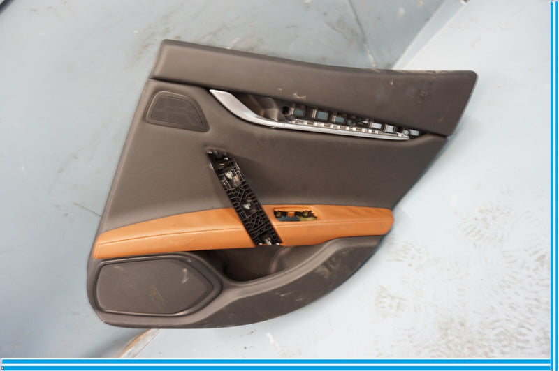 Load image into Gallery viewer, 14-22 Maserati Ghibli Rear Right Passenger Side Interior Door Panel Oem
