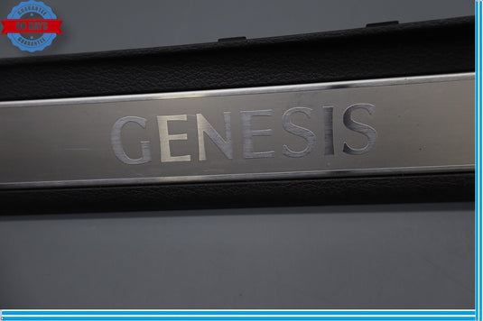 15-16 Hyundai Genesis Rear Left Driver Side Door Sill Scuff Plate Trim Oem