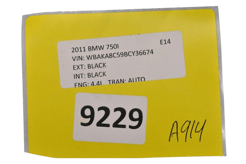 Load image into Gallery viewer, 09-15 BMW 750i 750Li Rear Left Driver Side Exterior Door Handle 51217187227 Oem

