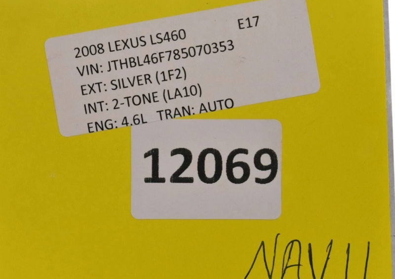 Load image into Gallery viewer, 07-09 Lexus LS460 Navigation Map Radio Audio CD Receiver Player 8612050F10 Oem
