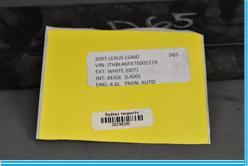 Load image into Gallery viewer, 07-12 Lexus LS460 Front Upper Support Bar Beam 5213150080 Oem
