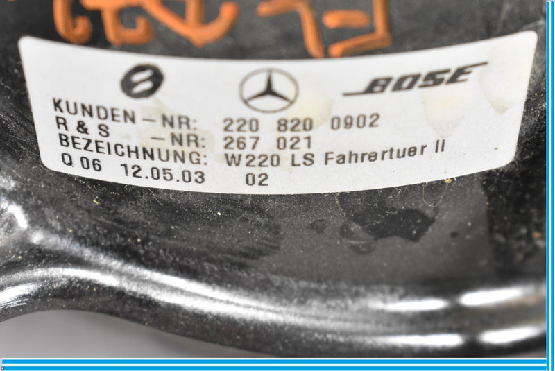 Load image into Gallery viewer, 00-06 Mercedes S500 S600 W220 Front Left Driver Door Sound Speaker Oem
