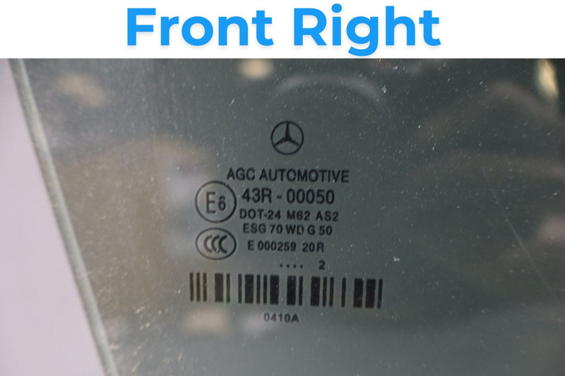 Load image into Gallery viewer, 11-17 Mercedes W207 E350 E550 Front Right Passenger Side Door Window Glass Oem
