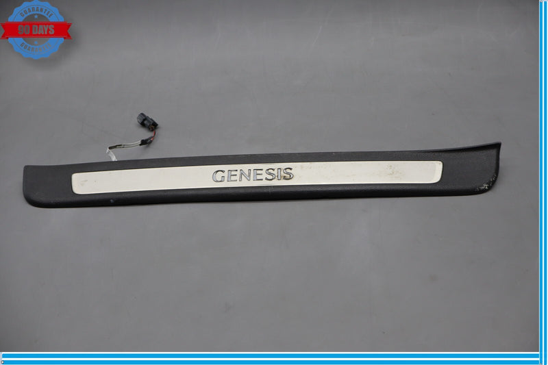 Load image into Gallery viewer, 15-16 Hyundai Genesis Front Left Driver Side Door Sill Scuff Plate Trim Oem

