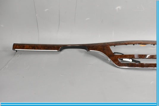 10-13 Mercedes S550 S600 W221 Center Dashboard Dash Trim Molding Wood Oem