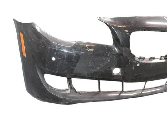 11-13 BMW 528i 535i  550i xDrive Front Bumper Cover Panel Assembly Black OEM