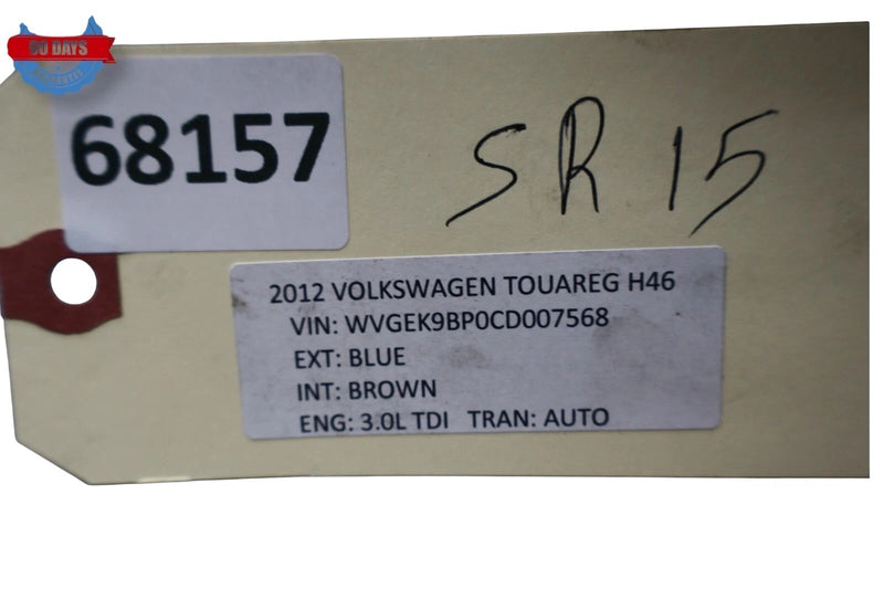 Load image into Gallery viewer, 11-17 Volkswagen VW Touareg Front Right Lower Seat Track Rail Frame W/ Motor Oem

