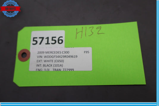 08-14 Mercedes C250 C300 W204 Front Right Side Door Panel Tweeter Speaker Cover