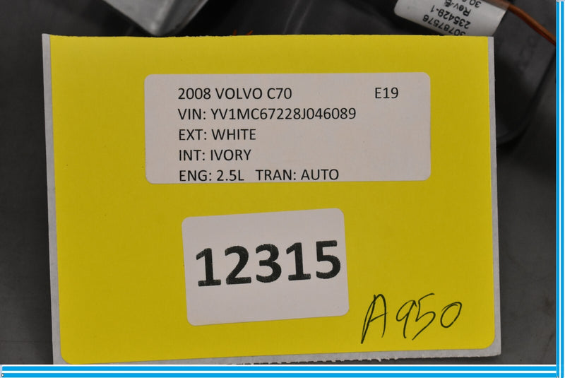 Load image into Gallery viewer, 06-13 Volvo C70 Left Driver Side Upper Convertible Roof Lock Latch Catch Oem
