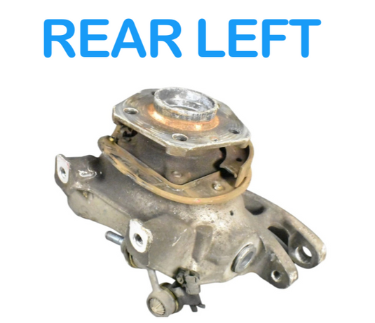 13-21 Maserati Quattroporte Rear Left Side Spindle Knuckle Hub 980139918 OEM