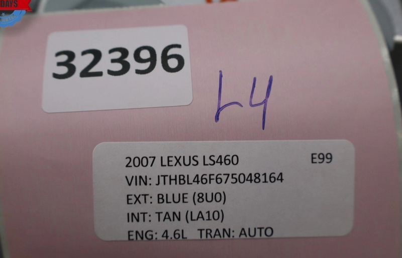 Load image into Gallery viewer, 07-09 Lexus LS460 Rear Left Side Seat Climate Control Module Unit 8586150101 Oem
