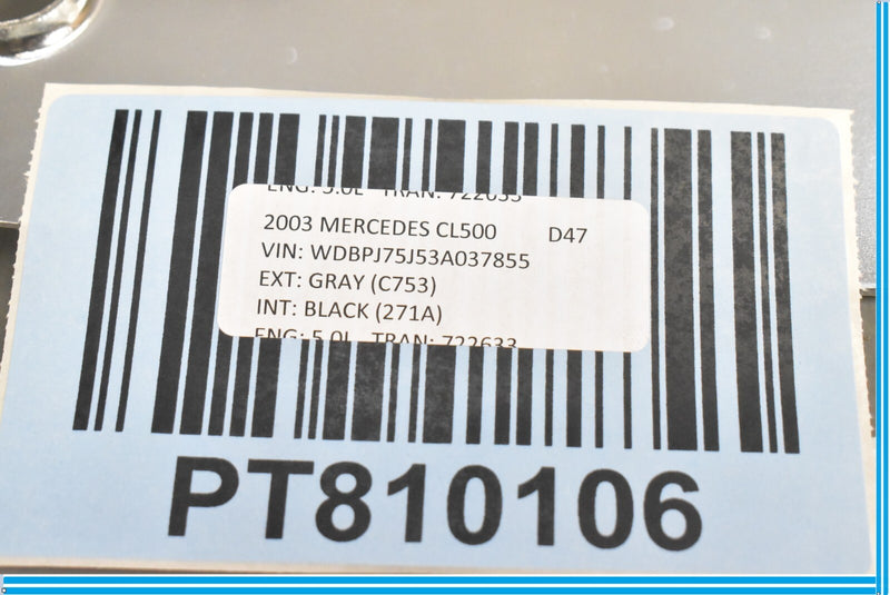 Load image into Gallery viewer, 00-06 Mercedes CL500 CL600 W215 Front Right Door Bezel Chrome Trim Cover Oem
