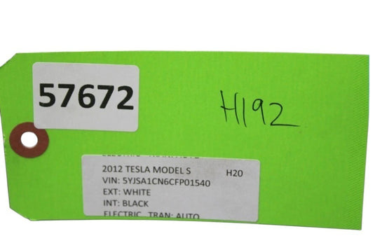 12-16 Tesla Model S Front Left Driver Side Triangle Window Glass 43R001074 Oem