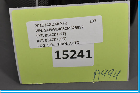 09-12 Jaguar XF XFR X250 Left Driver Center Dash A/C Air Conditioning Vent Oem