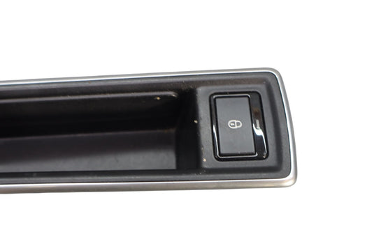 16-20 Jaguar XF Rear Right Side Door Lock Switch W/ Storage Pocket Oem