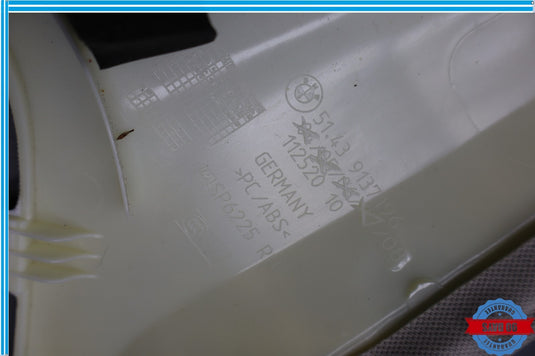 10-17 BMW  535i GT xDrive Front Right Side A Pillar Cover Panel Trim Ivory Oem