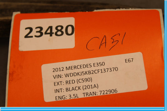 10-17 Mercedes W207 E350 Coupe Rear Left Driver Side Suspension Control Arm Oem