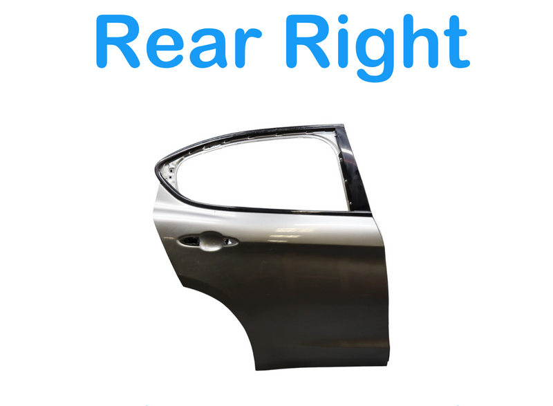 Load image into Gallery viewer, 17-25 Alfa Romeo Stelvio Rear Right Passenger Exterior Door Shell Panel Oem
