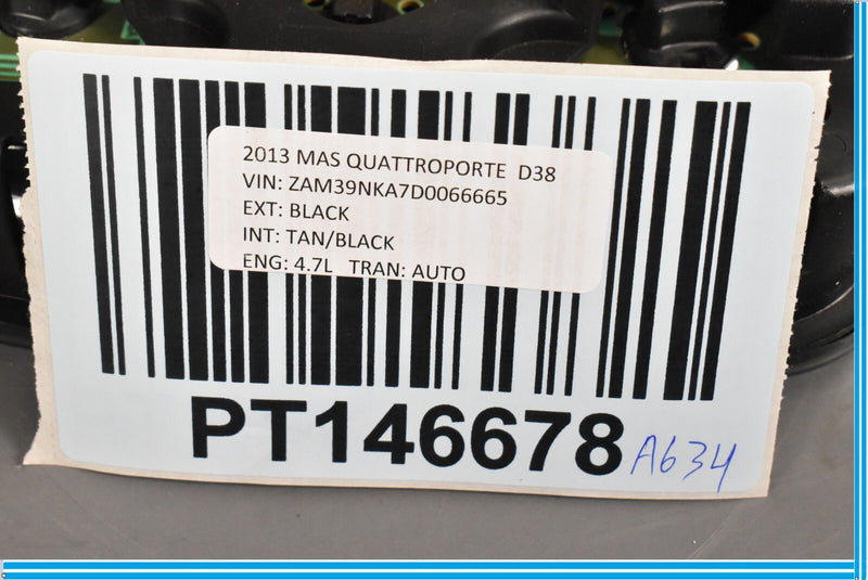 Load image into Gallery viewer, 04-13 Maserati Quattroporte Rear Roof Overhead Dome Reading Map Light Lamp Oem
