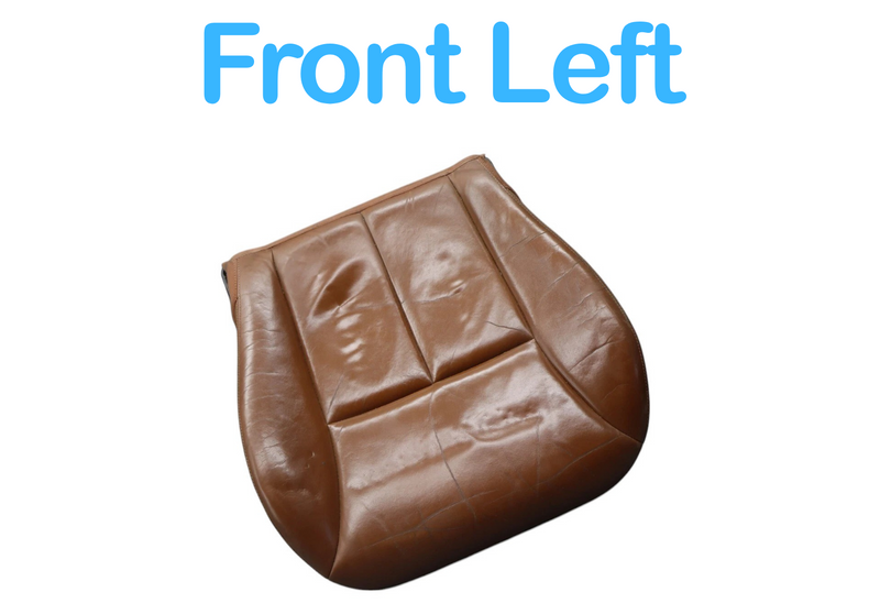 Load image into Gallery viewer, 00-03 Mercedes E320 E430 Front Left Side Lower Bottom Seat Cushion Brown Oem
