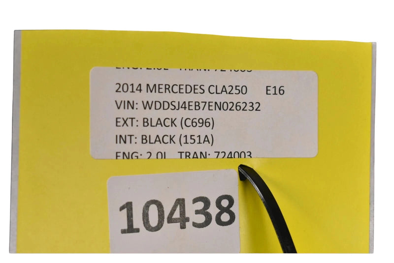 Load image into Gallery viewer, 14-19 Mercedes W117 CLA250 Front Left Driver Side Back Seat Cover Panel Oem
