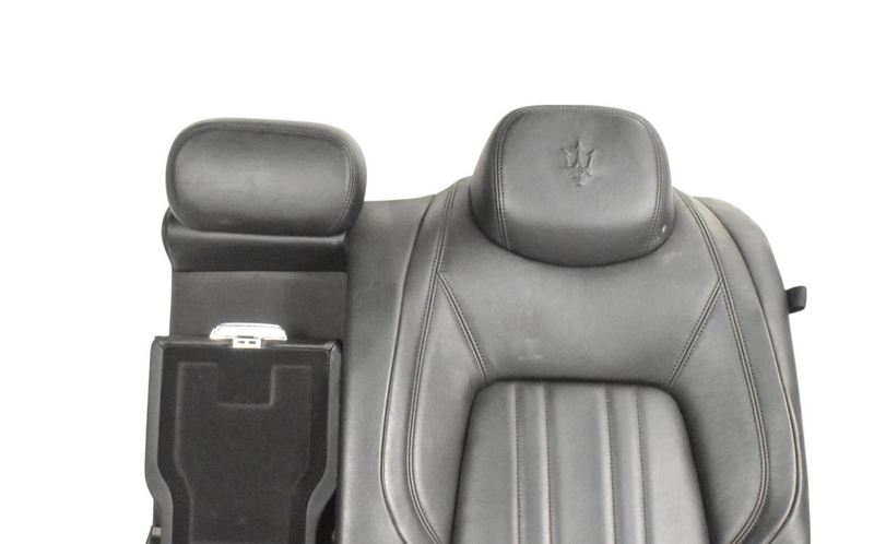 Load image into Gallery viewer, 14-17 Maserati Ghibli Rear Left Top Upper Seat Cushion Cover 06700498620 Oem
