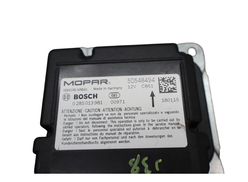Load image into Gallery viewer, 17-19 Alfa Romeo Giulia Restraint Diagnostic Computer Module SRS Unit Oem
