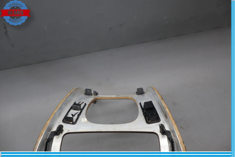 Load image into Gallery viewer, 00-02 Mercedes W215 CL55 AMG Center Console Radio Trim Panel Bezel Wood Oem

