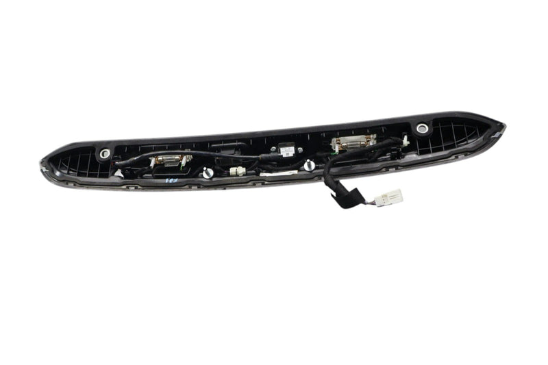 Load image into Gallery viewer, 14-17 Maserati Ghibli S Rear Trunk License Plate Light Cover Trim W/ Camera Oem
