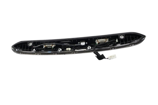 14-17 Maserati Ghibli S Rear Trunk License Plate Light Cover Trim W/ Camera Oem
