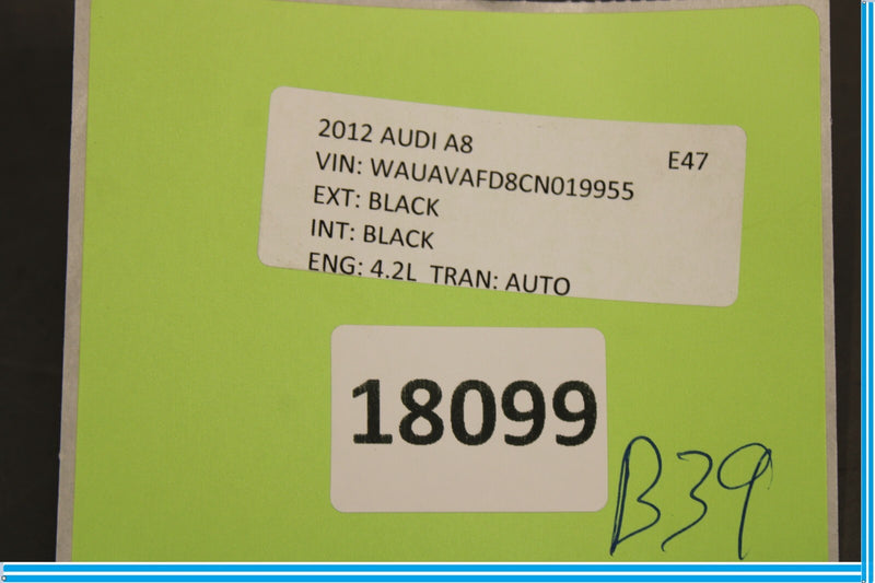 Load image into Gallery viewer, 11-18 Audi S8 A8 Rear Tailgate Trunk Lid Open Release Switch 3D0959831 Oem

