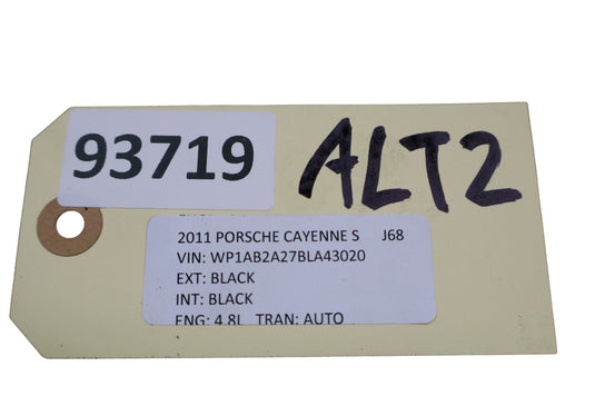 11-18 Porsche Cayenne 958 Engine Generator Alternator 94860303300 Oem
