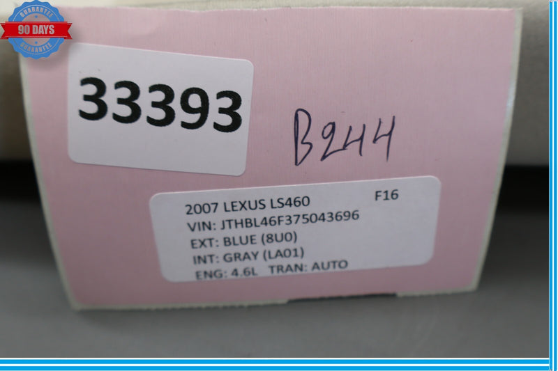 Load image into Gallery viewer, 07-09 Lexus LS460 Front Right Passenger Side B Pillar Cover Panel Trim Oem
