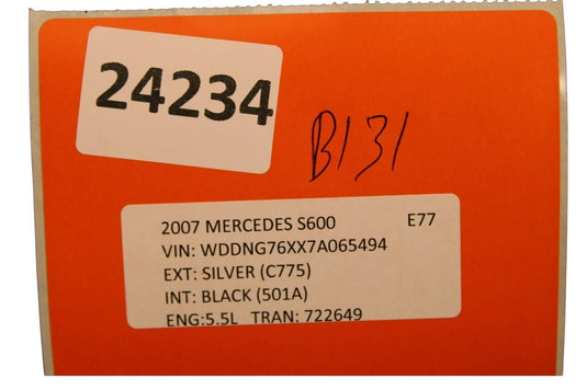 07-13 Mercedes W221 S600 CL550 Rear Trunk SAM Fuse Relay Box Module Assembly OEM