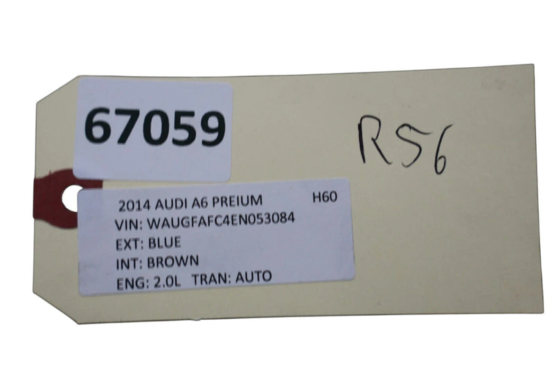 Load image into Gallery viewer, 12-18 Audi A6 A6 Quattro S6 Rear Right Passenger Side Exterior Door Handle OEM
