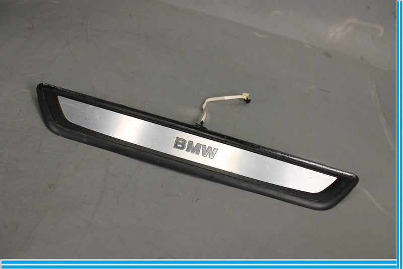 Load image into Gallery viewer, 10-15 BMW 750Li F01 F02 Front Right Side Door Sill Plate Molding Trim Oem
