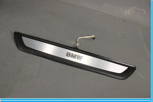 10-15 BMW 750Li F01 F02 Front Right Side Door Sill Plate Molding Trim Oem