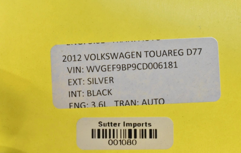 Load image into Gallery viewer, 11-14 Volkswagen VW Touareg Front Bumper Lower Valance Cover 7P6807061E Oem
