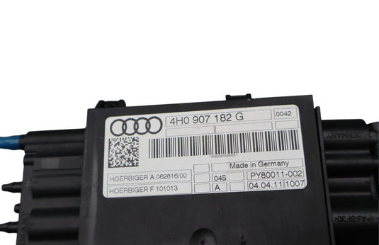 11-18 Audi A8 Quattro Rear Left Seat Lumbar Control Module Unit 4H0907182G Oem