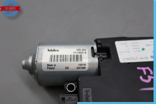 09-15 BMW 750Li F01 F02 Upper Overhead Sunroof Sun Roof Adjustment Motor Oem