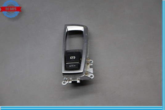 11-16 BMW 535i GT XDrive Electronic Parking Brake Control Switch W/Bezel Oem