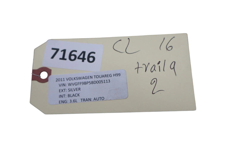 Load image into Gallery viewer, 11-17 Volkswagen Touareg Rear Right Side Passenger Seat Lower Bottom Cushion Oem
