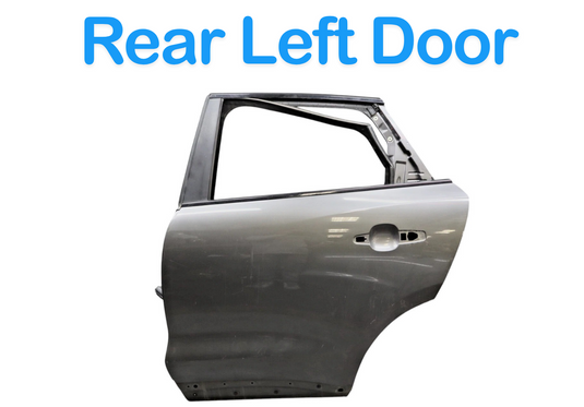 17-23 Jaguar F-Pace Rear Left Driver Side Exterior Outer Door Shell Panel OEM