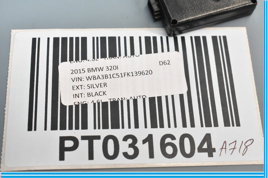 12-16 BMW F30 320i 328i Back Up Module Antenna Noise Suppression Filter Unit Oem