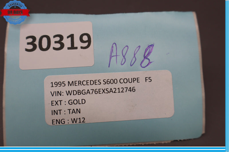 Load image into Gallery viewer, 92-99 Mercedes W140 S600 Coupe Seat Heating Switch 1408209910 Oem
