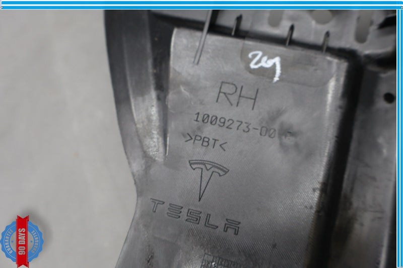 Load image into Gallery viewer, 12-20 Tesla Model S Rear Right Side C Pillar Mount Support Bracket Black Oem
