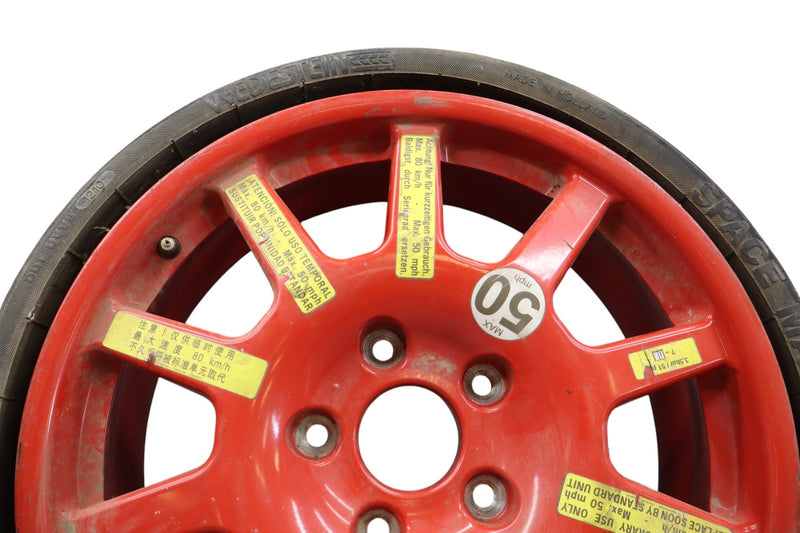 Load image into Gallery viewer, 11-17 Volkswagen Touareg 958 Emergency Spare Tire Wheel R18 18&quot; 7P0601027 Oem
