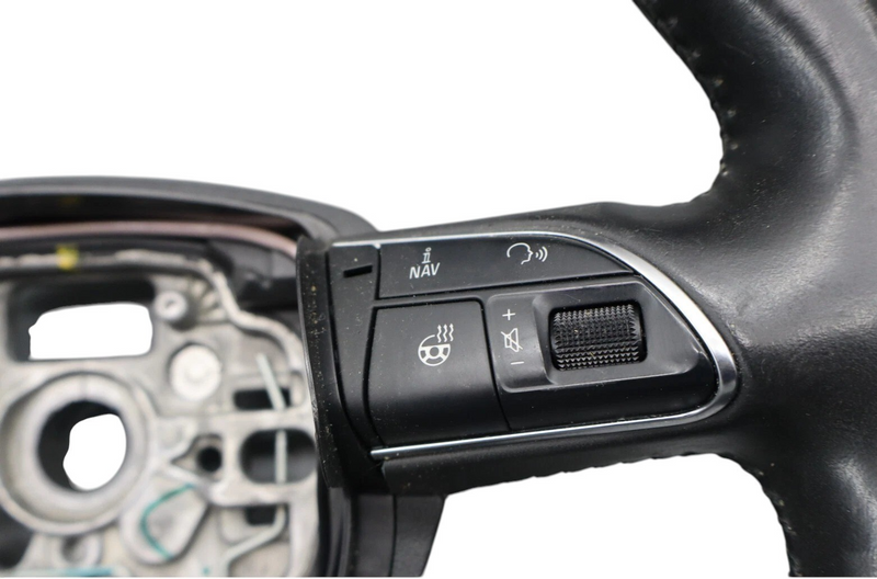 Load image into Gallery viewer, 12-18 Audi A6 4 Spoke Steering Wheel W/ Control Switches Black Oem
