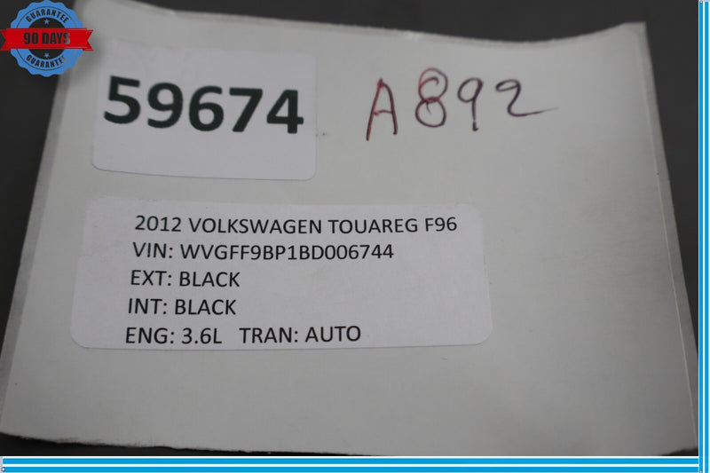 Load image into Gallery viewer, 11-17 Volkswagen Touareg Rear Right Passenger Side Window Motor Regulator Oem
