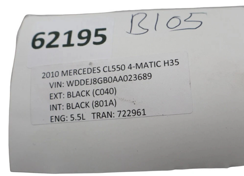 Load image into Gallery viewer, 07-14 Mercedes CL600 CL550 Front Left Side Door Speaker Tweeter A2168202702 Oem
